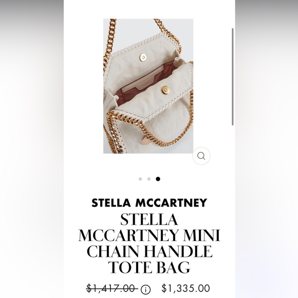 Stella McCartney mini chain handle tote bag - Picture 10 of 10